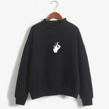 Women Autumn Fashion Long Sleeve Printed Sweatshirt Blouse Tops T Shirt