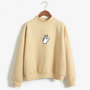Women Autumn Fashion Long Sleeve Printed Sweatshirt Blouse Tops T Shirt