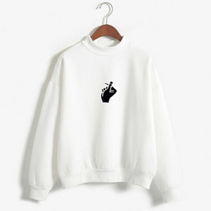 Women Autumn Fashion Long Sleeve Printed Sweatshirt Blouse Tops T Shirt